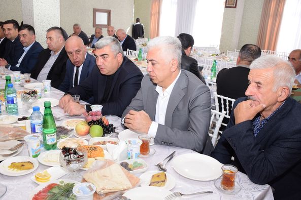 Quba Rayon Icra Hakimiyyətinin təşkilatçılığı ilə Şəhid hərbi qulluqçu Tapdıq Bayramovun il mərasimi
